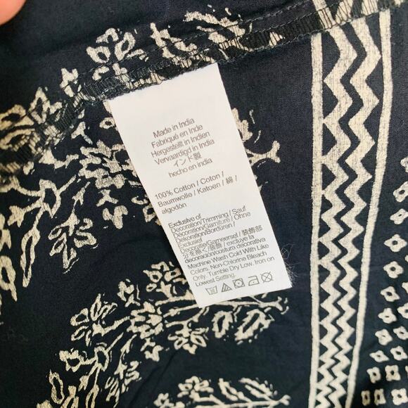 J.Crew Squareneck Poplin Midi Dress in Block Print Size 14 NWT CJ525 - Picture 6 of 7